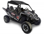 War Machine Background = Black, Design color = Grey for Yamaha YXZ 1000R